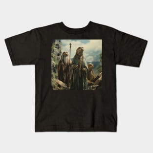 The Lizard Wizard Pilgrimage Kids T-Shirt